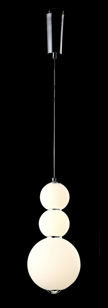 Светильник подвесной Crystal Lux DESI SP3 CHROME/WHITE