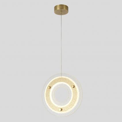 Светильник подвесной Crystal Lux DIEGO SP25W LED BRASS