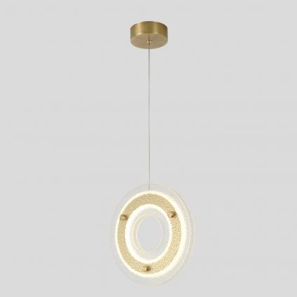 Светильник подвесной Crystal Lux DIEGO SP25W LED BRASS