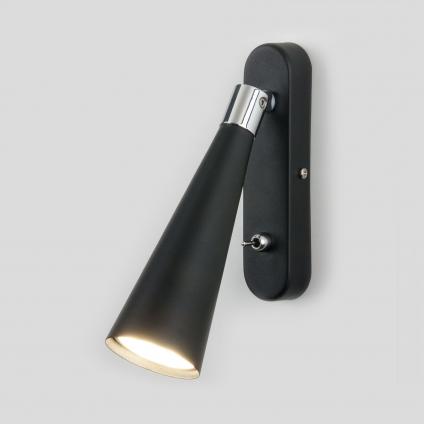 Настенный поворотный светильник Horn GU10 SW MRL 1010 черный
