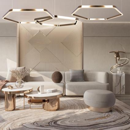 Подвесной светильник LOFT IT 10243XL Gold