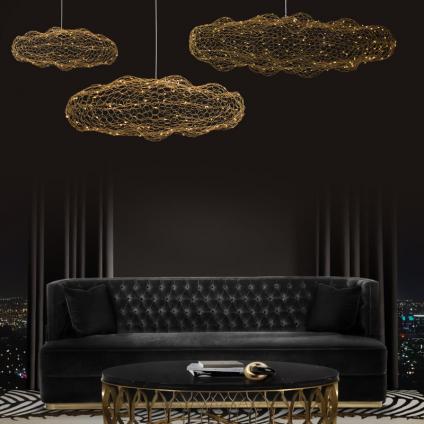Подвесной светильник LOFT IT 10247/550 Gold
