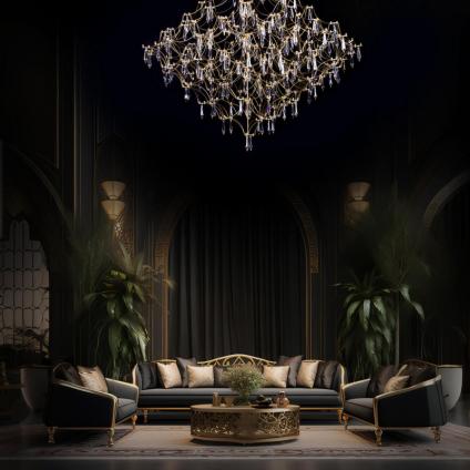 Подвесной светильник LOFT IT 10259/800 Gold Asfour