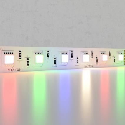 Светодиодная лента 24В 5050 20Вт/м RGB-MIX 5м IP20 20039