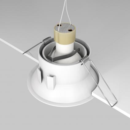 Встраиваемый светильник Точка / Dot 1*GU10 10 Вт
