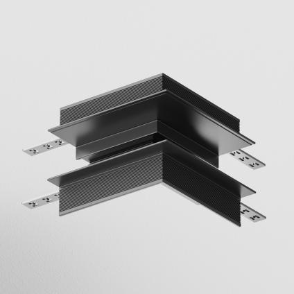 Угловой коннектор внешний S35 встраиваемый черный