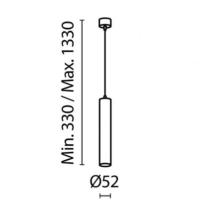 Подвесной светильник Фокус LED / Focus LED 4000К 12Вт