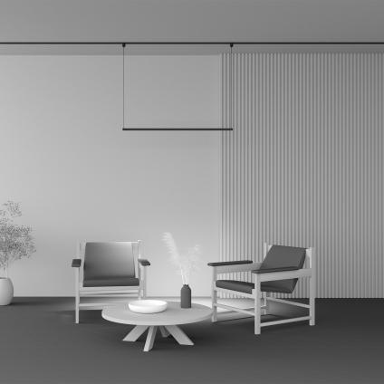 Трековый светильник Базис / Basis Elasity 3000К 52Вт 120°