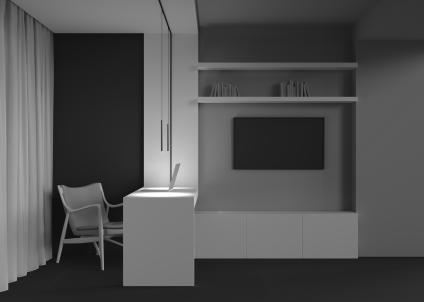 Трековый светильник Скольжение / Skim Levity 3000К 3Вт 36°