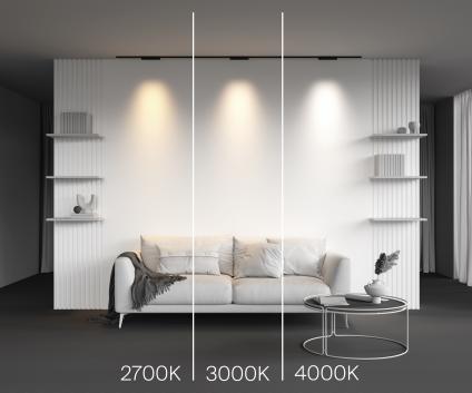 Трековый светильник Точки / Points Levity 2700К 10Вт 30°