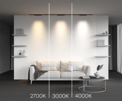 Трековый светильник Точки / Points Levity 4000К 15Вт 30°
