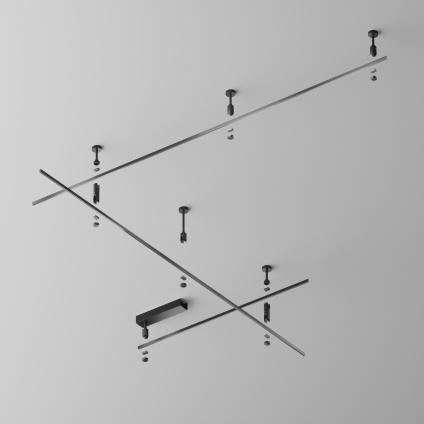 Шинопровод 2м Flarity черный