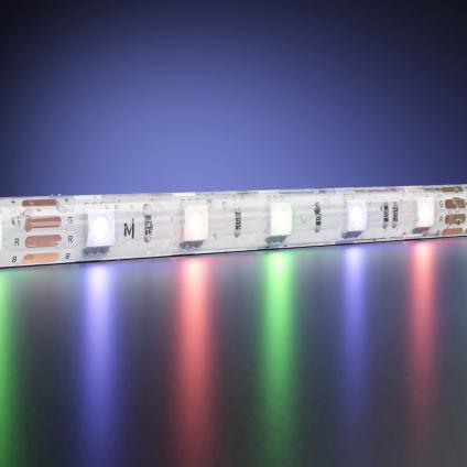 Светодиодная лента Ультра 24В 5050 14,4Вт/м Цветная (RGB) 5м IP 65 201140