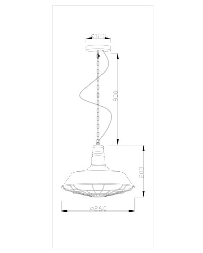 Подвесной светильник Moderli Moderli V1390-1P West 1*E27*60W подвесной
