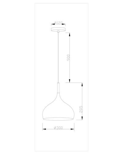 Детский светильник Moderli Moderli V1295-1P Eline 1*E27*60W подвесной