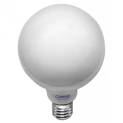Филаментная светодиодная лампа General GLDEN-G125S-M-8-230-E27-4500 1/5/20