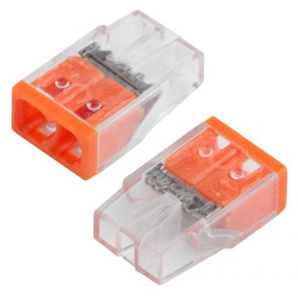 GTER6-02 Клемма строительно-монтажная, СМК 2273-202, 2-проводная, 0.5-2.5 мм2 General, упак. 200 шт.