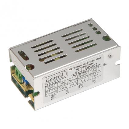 Драйвер светодиодный GDLI-15-IP20-12