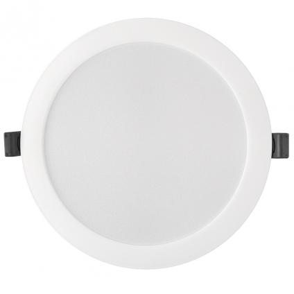 Светильник встраиваемый LED круг 18Вт 6500К 175мм белый пластик IP40 General GLP-RW3-18BT-175-6