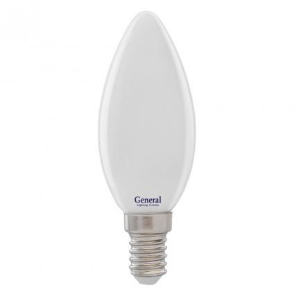 Филаментная светодиодная лампа General GLDEN-CS-M-7-230-E14-4500  1/10/100