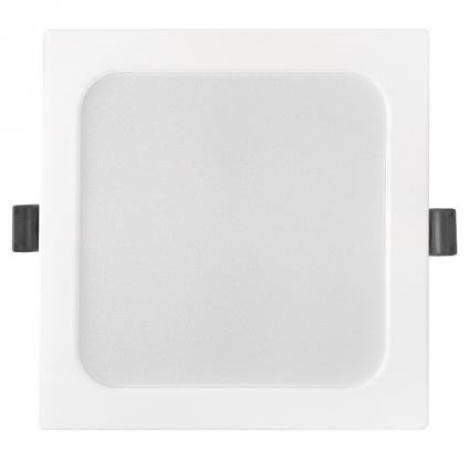 Светильник встраиваемый LED квадрат 12Вт 4500К 145мм белый пластик IP40 General GLP-SW3-12BT-145-4
