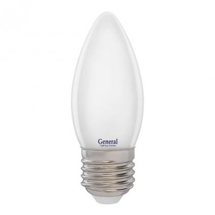 Филаментная светодиодная лампа General GLDEN-CS-M-8-230-E27-2700  1/10/100