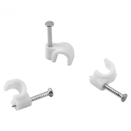 Скоба крепежная General GBF-7-50-R, 7мм, круглая, 50 штук, 1/500