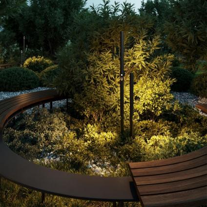 7021/9FL NATURE ODL25 711 Уличный светильник поворотный на 350° IP65 LED 9W 3000K 60° AC110-240V BAMBOO