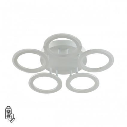 8027/55CL LEDIO LN25 000 белый, металл/акрил Потолочный светильник с ПДУ LED 55W 3000-6000К 220V KALIFA