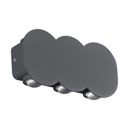 358560 STREET NT21 734 темно-серый Ландшафтный настенный светильник IP54 LED 4000K 6W 85-265V CALLE