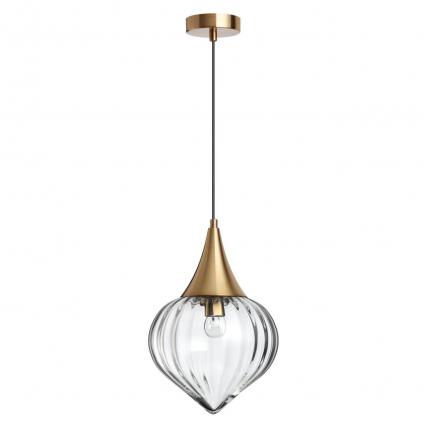 4950/1 PENDANT ODL22 401 бронзовый/прозрачный/стекло Подвес E14 1*40W KESTA