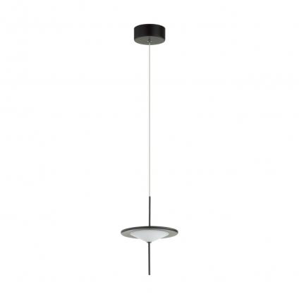 5012/10L L-VISION ODL23 389 черный/белый матовый металл/акрил Подвес LED 10W 3000K STEKA