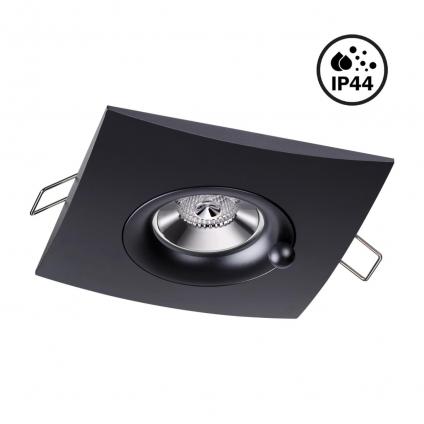370796 SPOT NT21 596 черный Светильник встраиваемый влагозащищенный IP44 GU10 50W 220V WATER