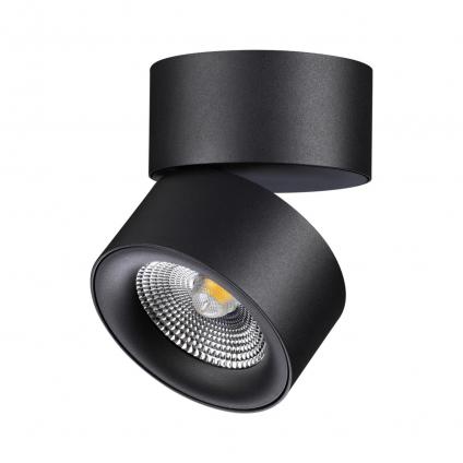 358781 OVER NT21 420 черный Светильник накладной светодиодный IP20 LED 25W 4000K 2200Лм 100-265V GRODA