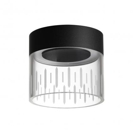 359002 OVER NT23 386 черный Светильник накладной светодиодный IP20 LED 4000K 10W 85-265V AURA