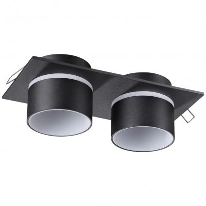 370719 SPOT NT21 580 черный Светильник встраиваемый IP20 GU10 9W 235V LIRIO