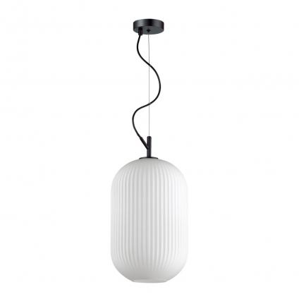 4752/1 PENDANT ODL21 411 белый/черный Подвес E27 60W ROOFI