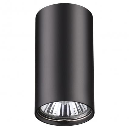370420 OVER NT19 481 черный Накладной светильник IP20 GU10 50W 220V PIPE
