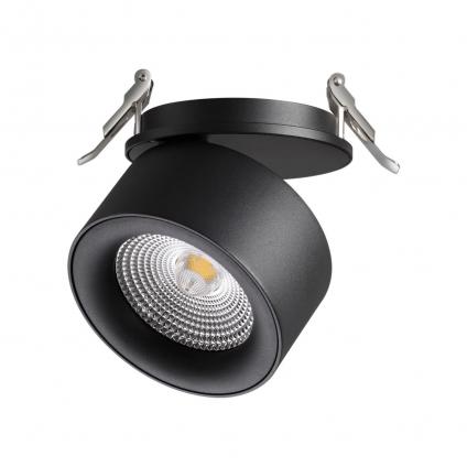358783 SPOT NT21 526 черный Светильник встраиваемый светодиодный IP20 LED 25W 4000K 2200Лм 100-265V GRODA