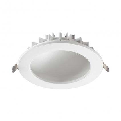 358806 SPOT NT21 556 белый Светильник встраиваемый светодиодный IP20 LED 12W 960Лм 3000K 100-240V GESSO