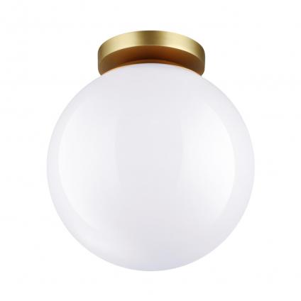 4248/1C HIGHTECH ODL21 505 золотист/металл/белый/акрил Потолочный светильник IP44 E27 LED max 9W BOSCO