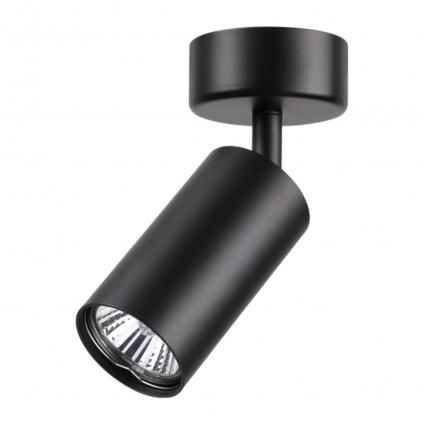 370417 OVER NT19 480 черный Накладной светильник IP20 GU10 50W 220V PIPE