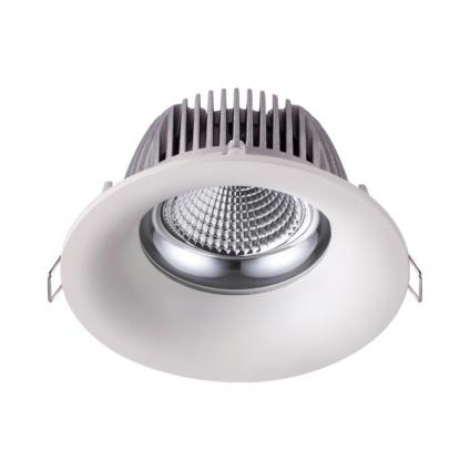 358024 SPOT NT19 532 белый Встраиваемый светильник IP20 LED 4100К 10W 220V GLOK