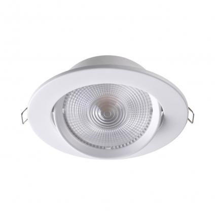 357999 SPOT NT19 554 белый Встраиваемый поворотный светильник IP20 LED 3000К 15W 85-265V STERN