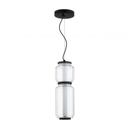 5409/20L HIGHTECH ODL_EX24 105 черный/прозрачный/металл/стекло/акрил Подвес LED 20W 3000K 1480Лм JAM