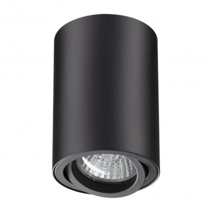 370418 OVER NT19 481 черный Накладной светильник IP20 GU10 50W 220V PIPE