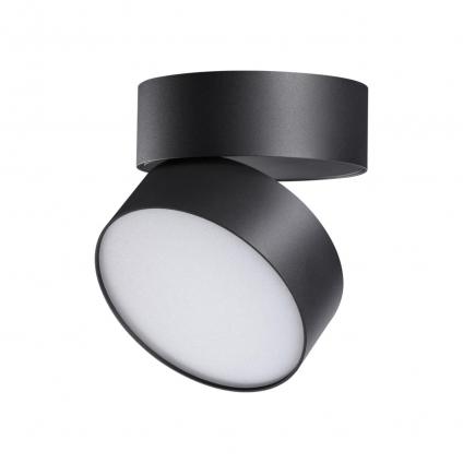 358750 OVER NT21 411 черный Светильник накладной светодиодный IP20 LED 24W 4000K 2100Лм 100-265V PROMETA
