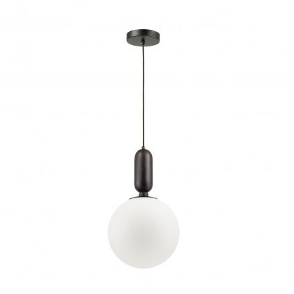 4671/1 PENDANT ODL20 393 черный/белый Подвес E27 1*40W (тип лампы СВЕЧА ) 220V OKIA
