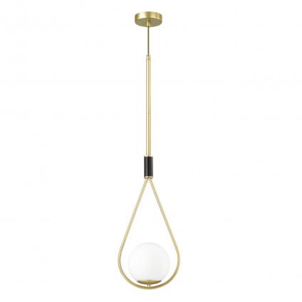 4810/1 PENDANT ODL21 415 золтой/черный/белый Подвес E14 1*40W FLARI