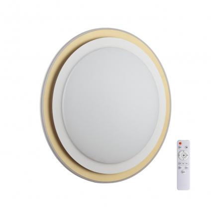 7630/EL PALE SN 000 Светильник пластик/белый/золотистый LED 72Вт с ДУ 3000-6300К D510 IP43 пульт ДУ SETTA
